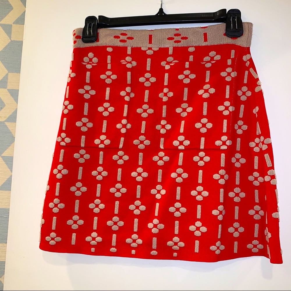 Maeve Red Mini Skirt